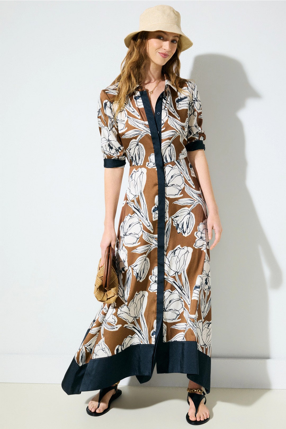 Selene Floral Maxi Dress by Tanya Taylor 0
