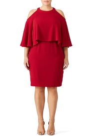 Adrianna Papell EMBROIDERED FLUTTER - Abiti per occasioni speciali