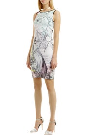 Floral Line Dress by Clover Canyon