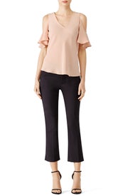 Pink Flutter Top by DEREK LAM