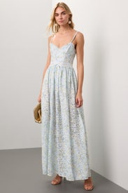 Sheer Cecilia Lace Maxi Dress by For Love and Lemons
