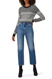 Graphic Fairisle Sweater by Jason Wu