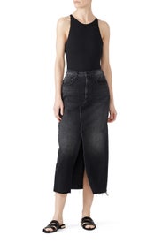 Clyde Denim Skirt by rag & bone JEAN