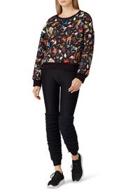 Animal Print Sweatshirt by Terez