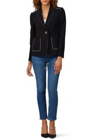 Grommet Blazer by Tory Burch
