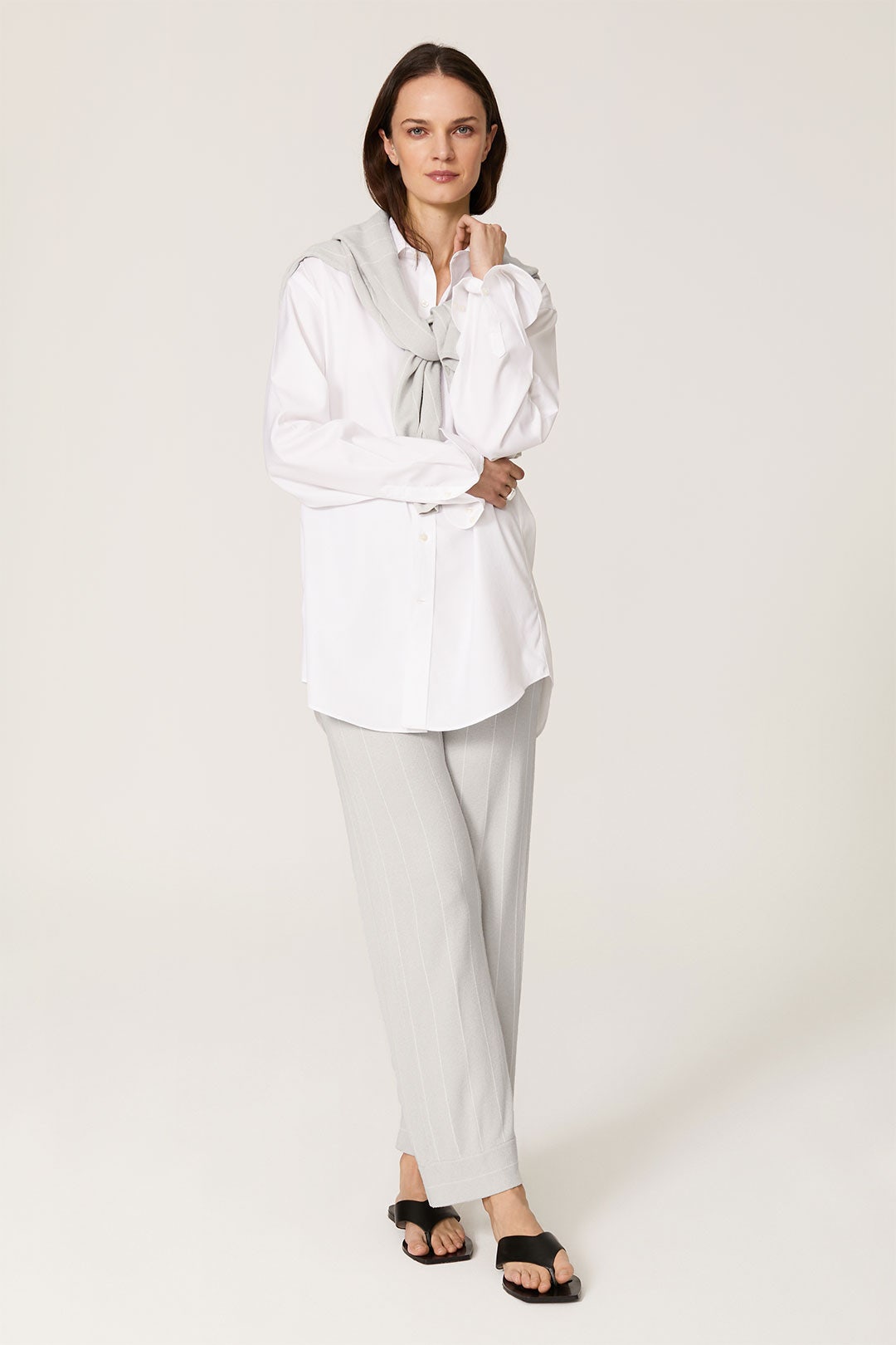 Grey Unstructured Pants by Club Monaco 0