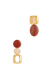 Sonia Square Earrings by DESTREE