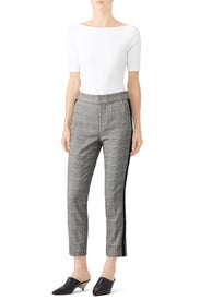 Plaid Kenadia Pants by Joie