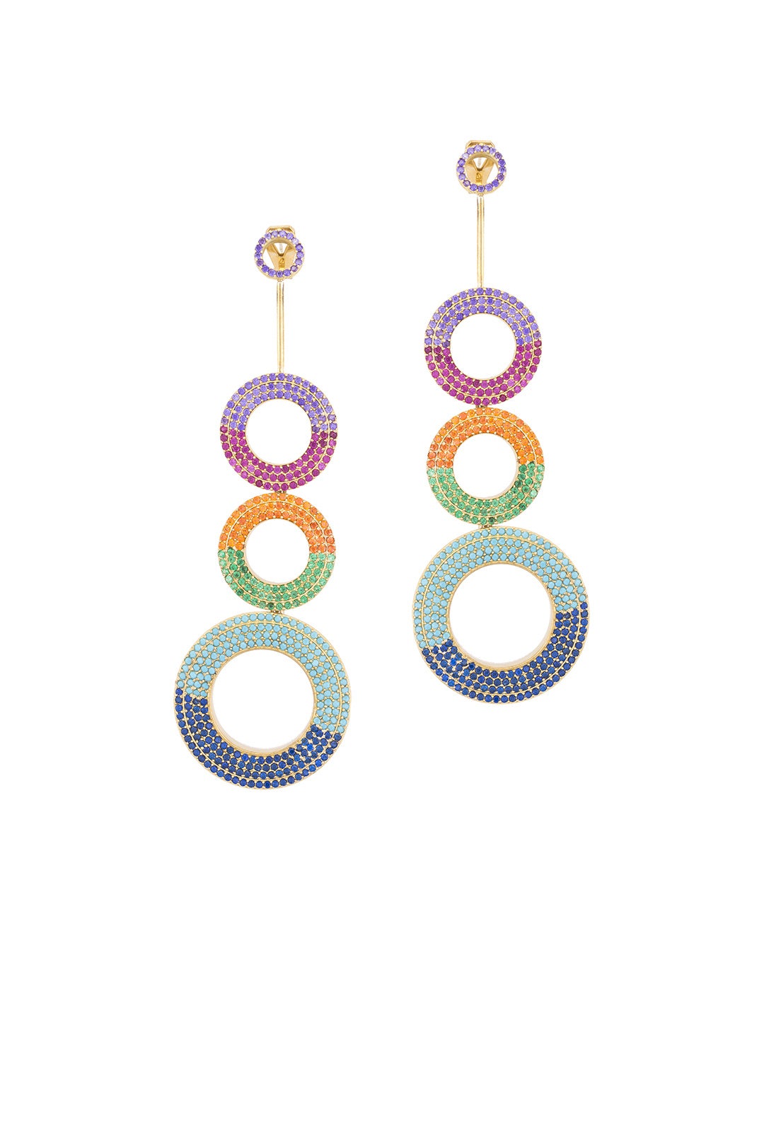 Grommet Rainbow Earrings by Joanna Laura Constantine