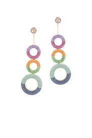 Grommet Rainbow Earrings by Joanna Laura Constantine