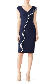 Midge Two Tone Dress by Lauren Ralph Lauren