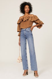 Mischa Off the Shoulder Top by MISA Los Angeles