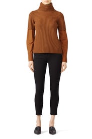 Contrast Sleeves Sweater by No. 21