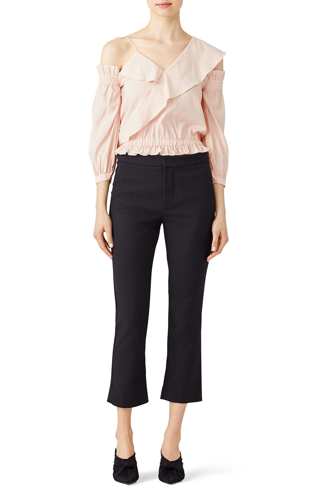 Pink Milana Top by N12H 0