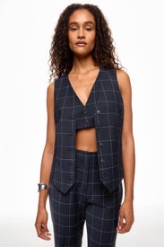Plaid Tailored Vest by 3.1 Phillip Lim