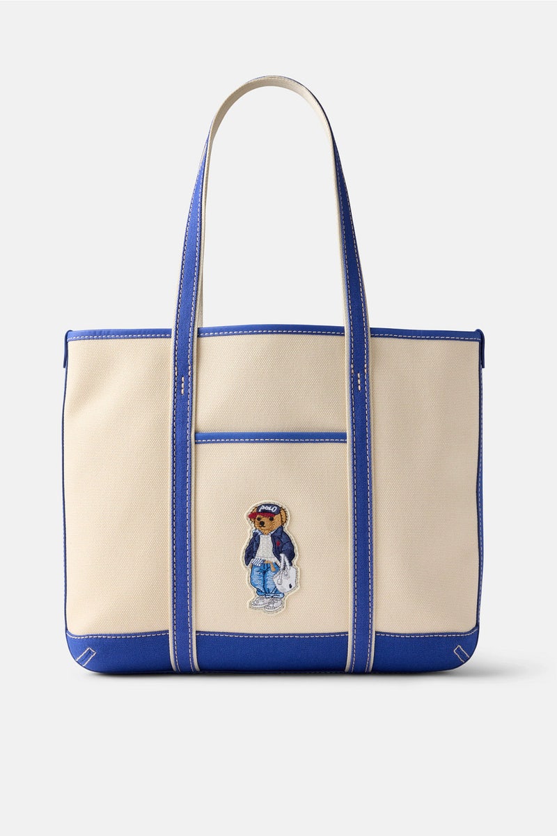 Small Spring Bear Tote by Polo Ralph Lauren Accessories - Photo 0