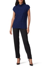 Blue Cross Front Turtleneck by Thakoon x RTR