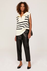 Half Zip Sweater Vest by WEWOREWHAT