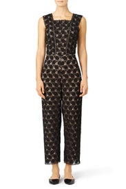 Hibiscus Lace Jumpsuit by Yigal Azrouël