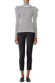 Striped Baker Sweater by A.L.C.