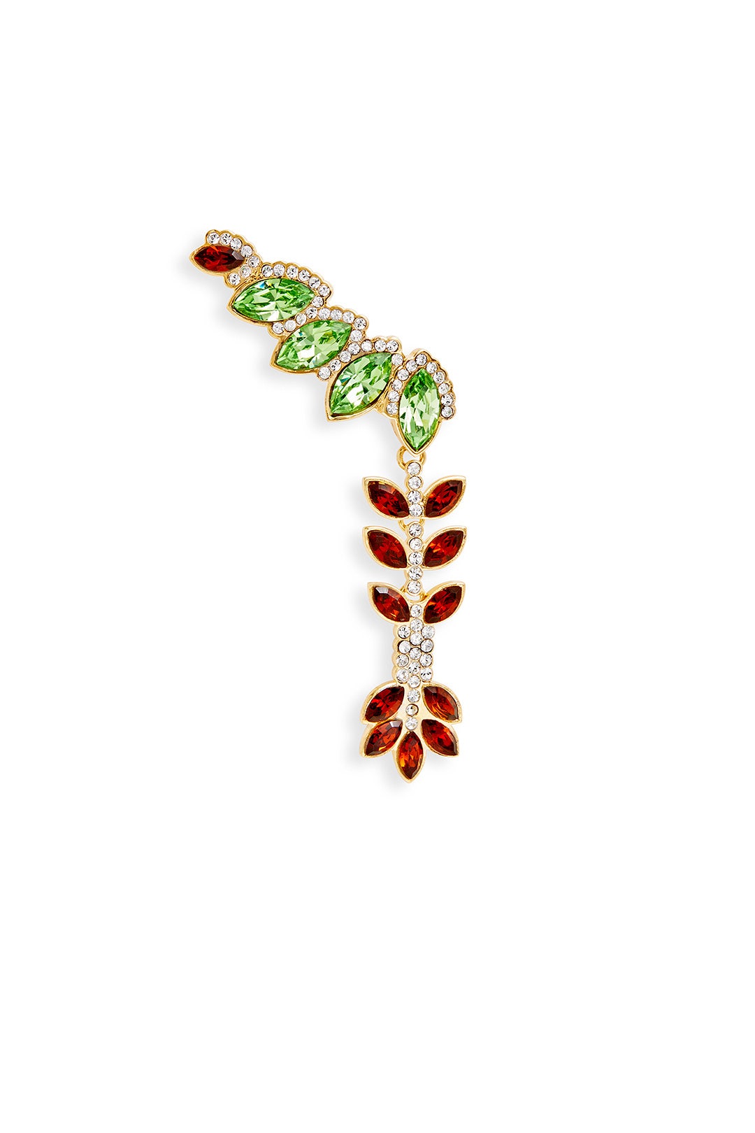 Cara Long Lobo Earcuff by Ca and Lou
