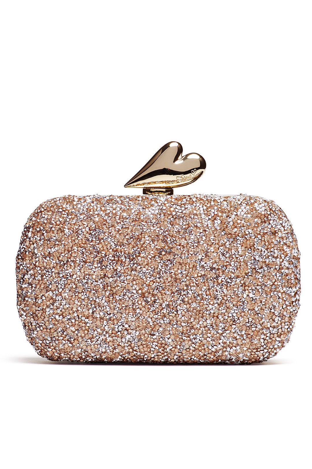 Pink Love Crystal Minaudiere by Diane von Furstenberg Handbags