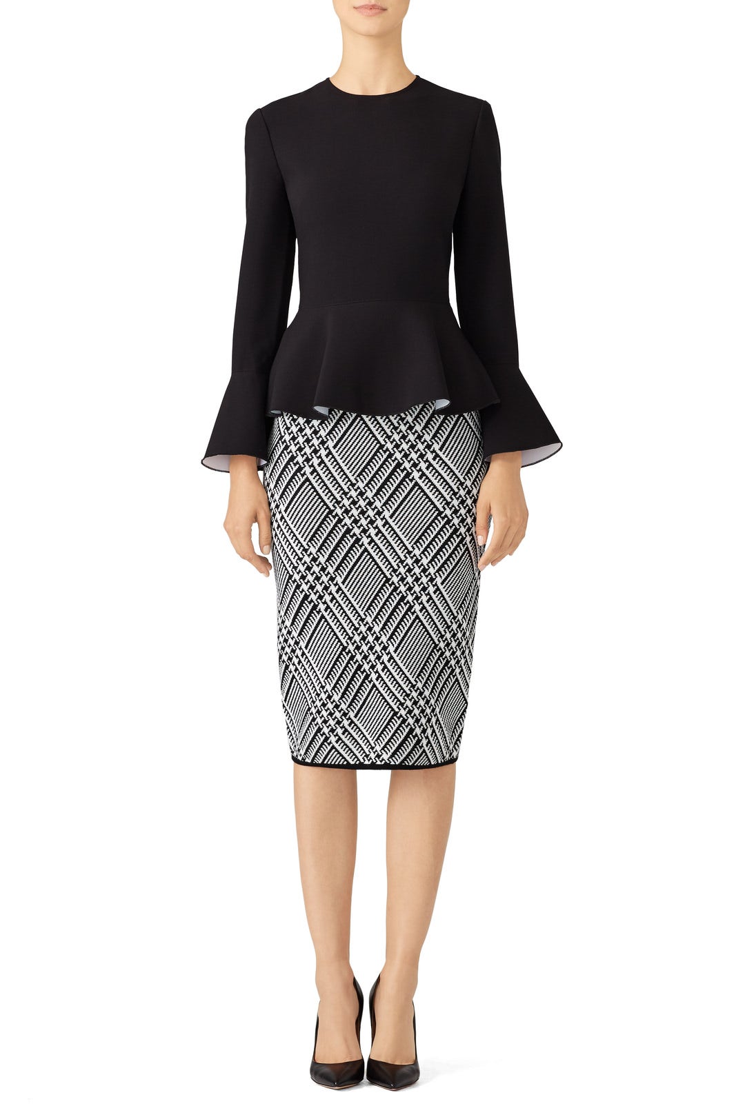 Ruthe Peplum Top by Elizabeth and James 0