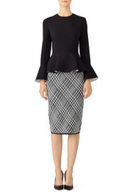 Ruthe Peplum Top by Elizabeth and James