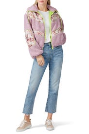 Sloane Faux Shearling Jacket by For Love and Lemons