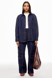 Drawstring Parachute Wide Leg Cargo Pant by Hudson