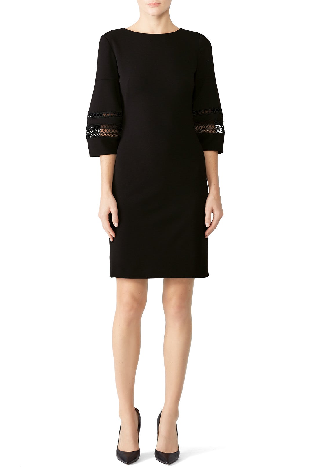 Black Courtenia Dress by Lauren Ralph Lauren 0