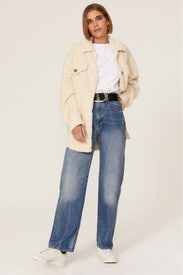 High Rise Long Column Jeans by Levi's