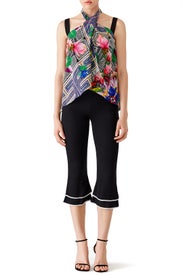 Panama Top by Nicole Miller
