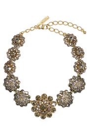 Baroque Bejeweled Necklace by Oscar de la Renta