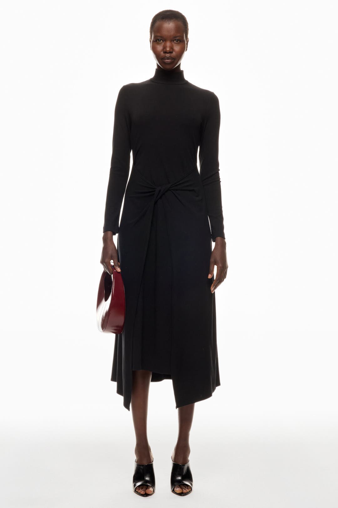 Apron Waist Knit Dress by Rosetta Getty x RTR | Rent the Runway