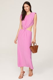Draped Midi Dress by Scotch & Soda