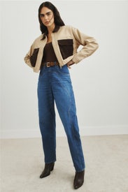 Front Seam Barrel Jeans by WRANGLER