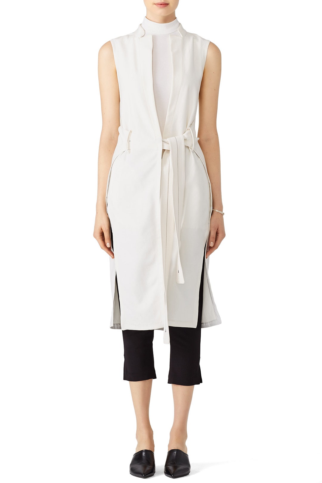 Wrap Waist Vest by HALSTON 0