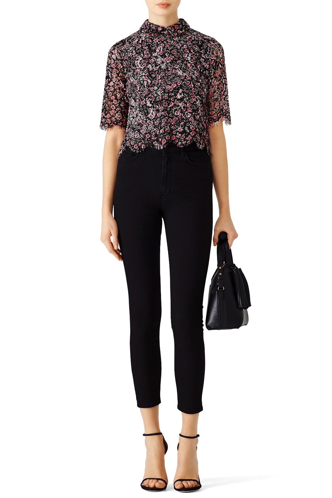 Floral Lace Top by The Kooples 0