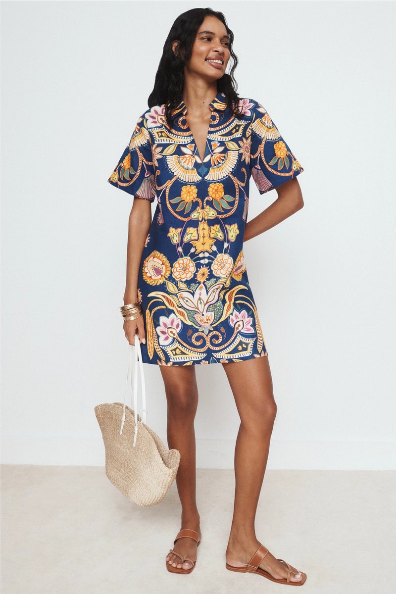 Multifloral Dede Dress by Marie Oliver - Photo 0