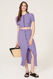 Short Sleeve Cardigan by NAADAM