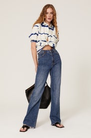 Shima Button Down by Natori