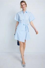 Shirt Dress with Wrap Skirt by 3.1 Phillip Lim