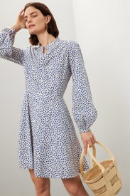 Blue Floral Dress by Polo Ralph Lauren