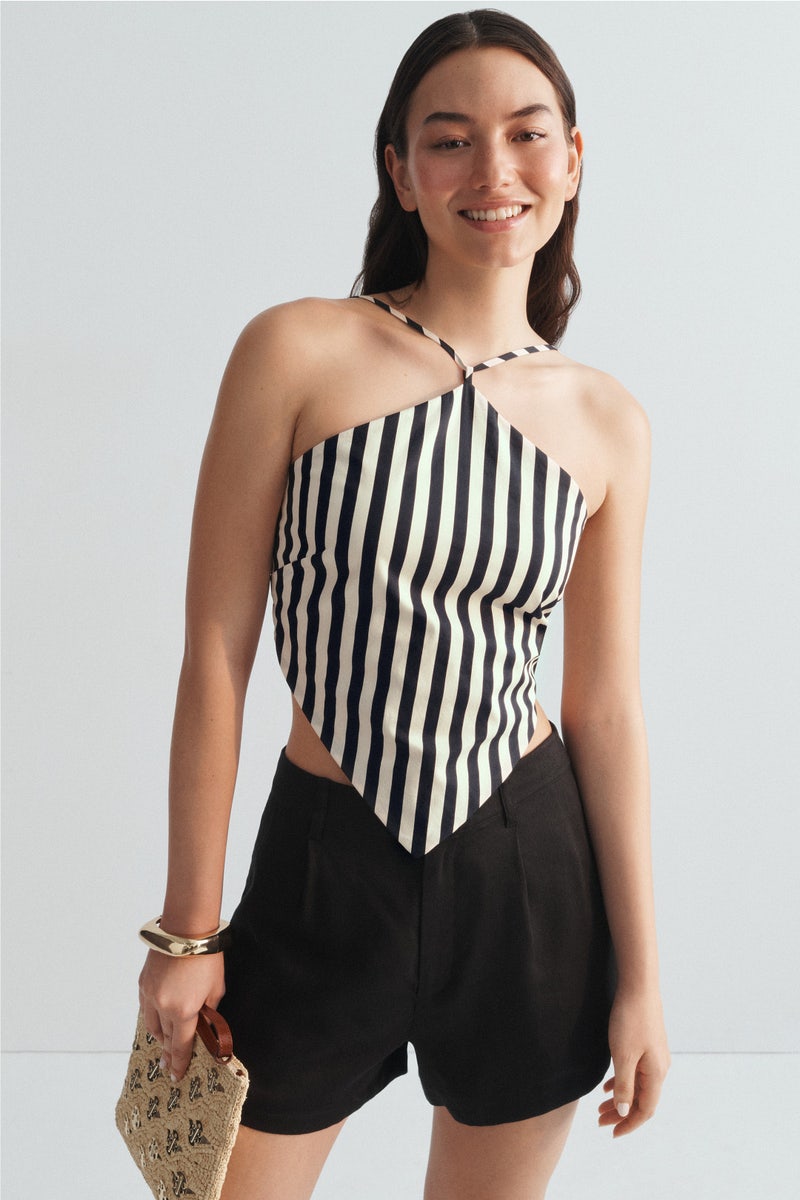 Kit Poplin Tie Top by SIMONMILLER - Photo 0