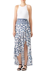 Floral Salsa Maxi Skirt by Show Me Your Mumu