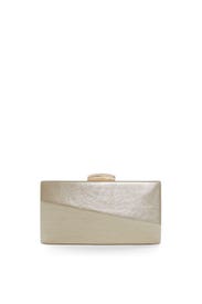 Metallic Nappa Box Clutch by Sondra Roberts