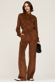 Ultrasuede Will Joggers by Tibi