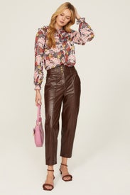 Ruffle Yoke Shirt by Boden