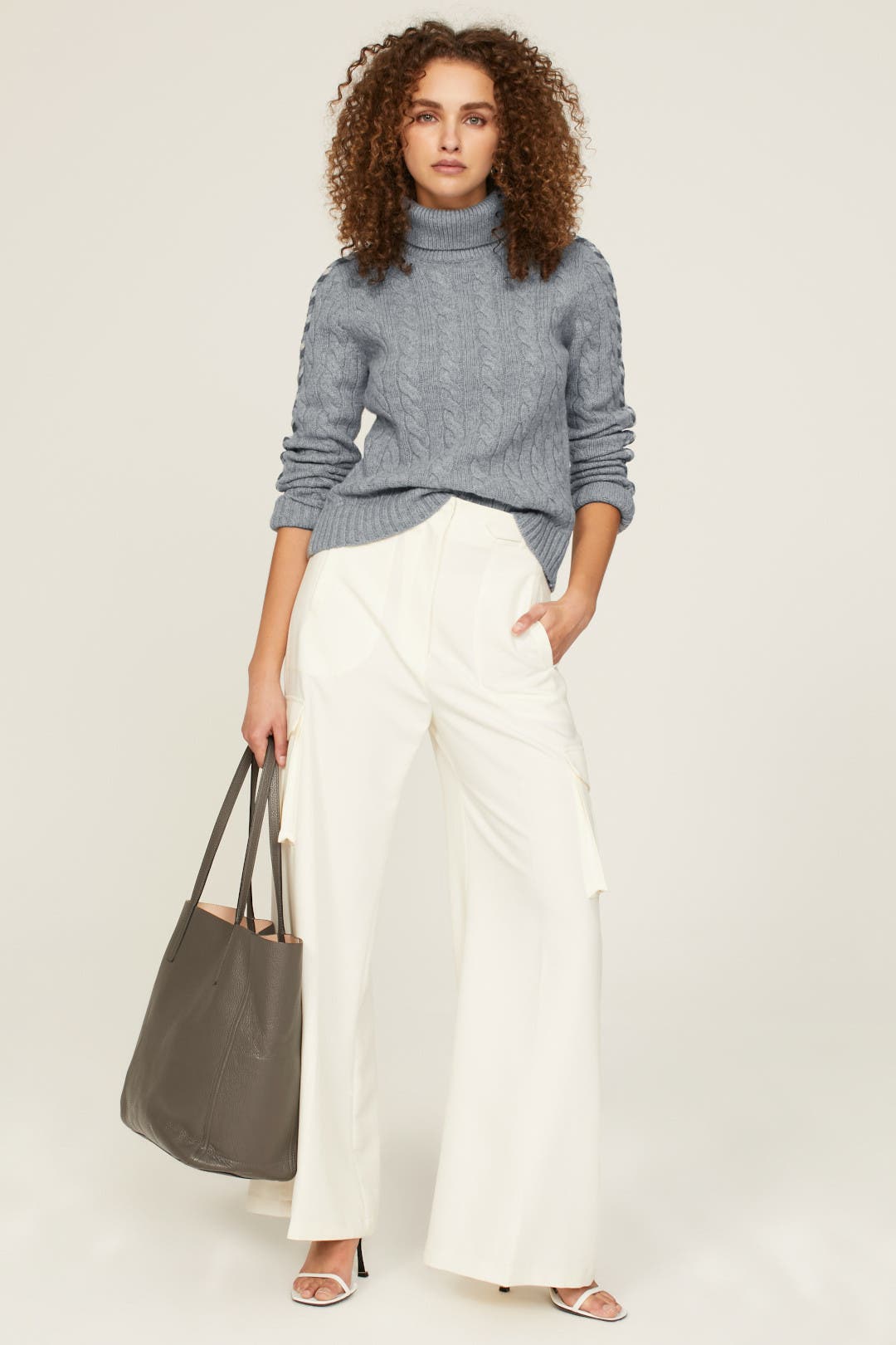 Pippa Lace Up Turtleneck by Derek Lam 10 Crosby | Rent the Runway